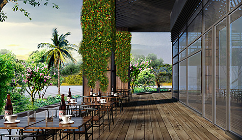 工业气概餐厅装修