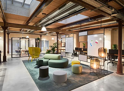 团结绿植和修建气概特色的办公空间是怎样做出来的——Sartorius