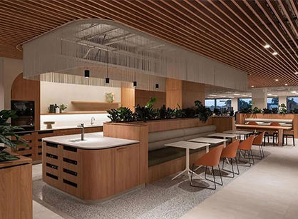 人文景观为设计灵感的办公室装修设计空间怎样打造——ABN Group珀斯总部